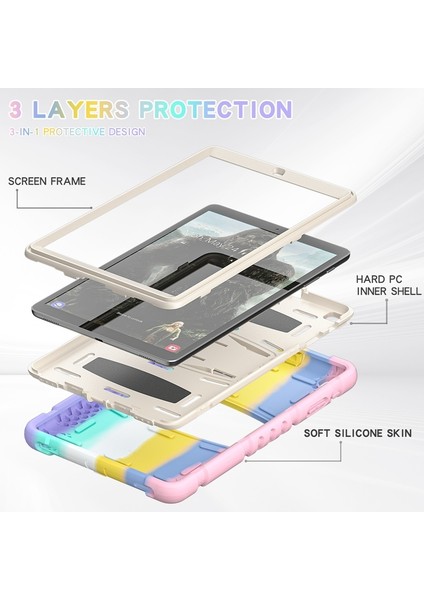 Samsung Galaxy Tab A 10.1 (2019) T510 Kombinasyon Kılıfı Için (Yurt Dışından) fırsatları