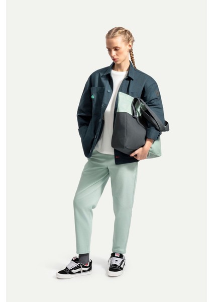 Pastel Yeşil Unisex Tote Çanta, Hafif ve Şık Günlük Kullanım İçin fırsatları