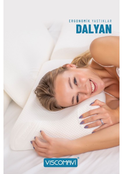 Dalyan Ortopedik Visco Yastık Ergonomik Hafızalı Visco Yastık fiyatları
