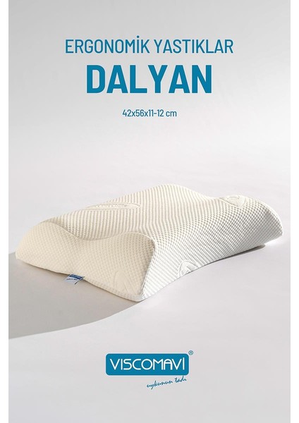 Dalyan Ortopedik Visco Yastık Ergonomik Hafızalı Visco Yastık