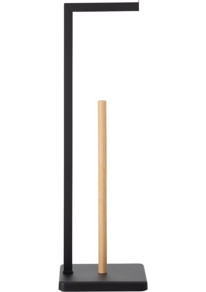 Boho Tuvalet Kağıtlık Siyah 20X20X64,5