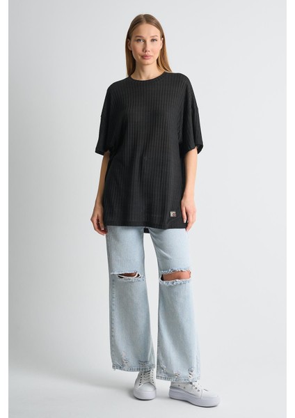 ALEXANDERGARDI Fitilli Oversize T-shirt
