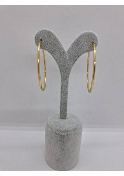 Çelik Halka Küpe 5 cm