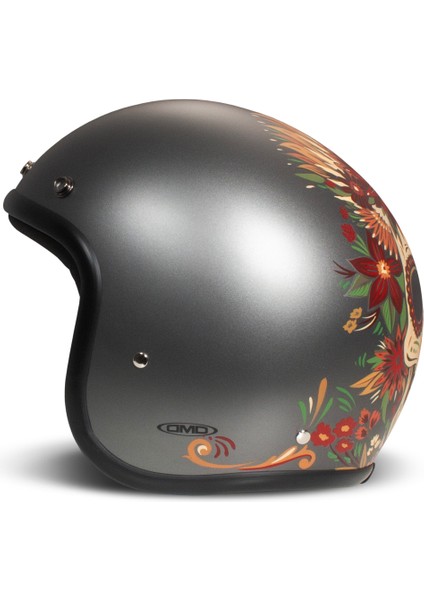 Jet Retro Skull Açık Motosiklet Kaskı fırsatları