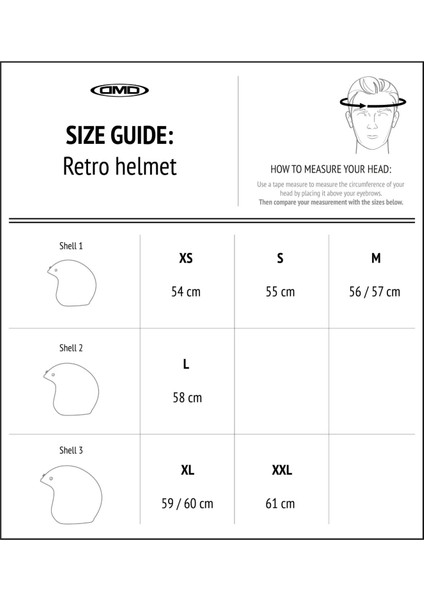 Jet Retro Matt Black Açık Motosiklet Kaskı