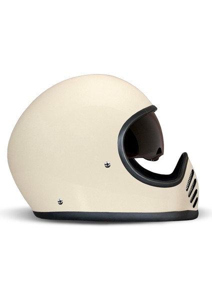 Fullface Seventyseven Cream Kapalı Motosiklet Kaskı fırsatları