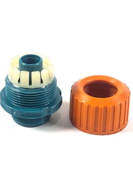İç Mekan Batarya Musluk Hortum Bağlantı Aparatı Kelepçesiz İnce Diş Erkek 1/2'' AE101 modelleri