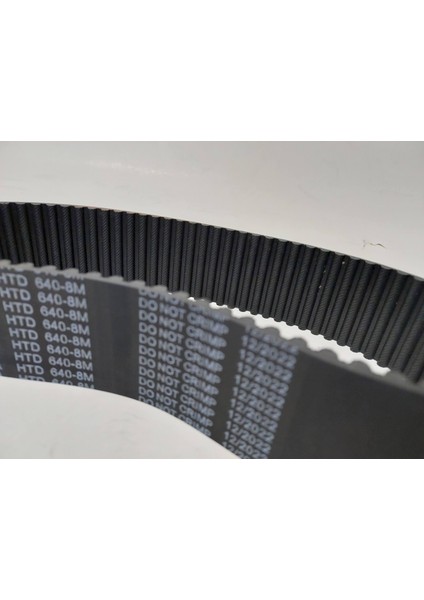 HTD8M 640 50 mm Kauçuk Zaman Kayış