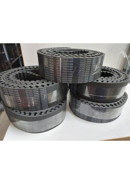 HTD14M 2520 65 mm Kauçuk Zaman Kayış