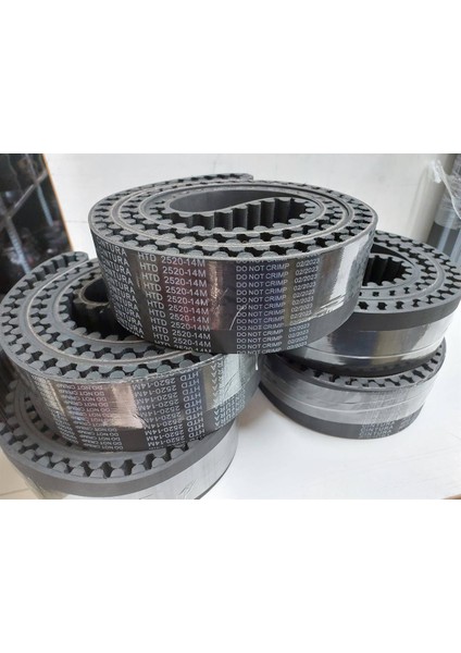 HTD14M 2520 65 mm Kauçuk Zaman Kayış