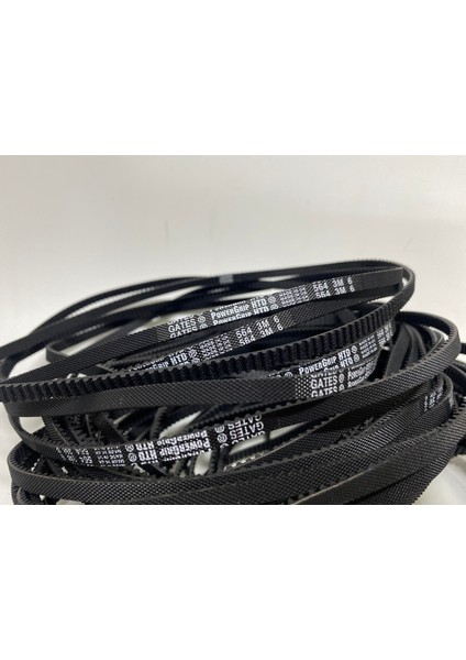 HTD3M 564 Gates 6 mm Kauçuk Zaman Kayış modelleri