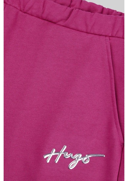 Kadın Bağcıklı Spor Pantolon Pembe