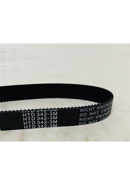 HTD3M 342 18 mm Kauçuk Zaman Kayış