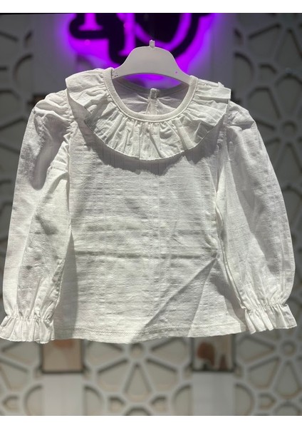 Kız Çocuk Gömlekli Bebe Yakalı Salopet Elbise fırsatları