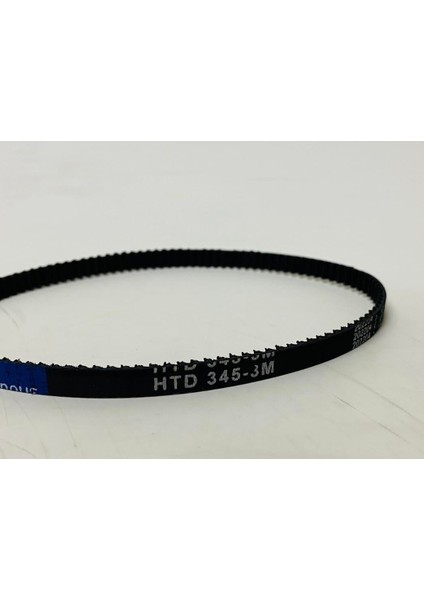 HTD3M 345 6 mm Kauçuk Zaman Kayış
