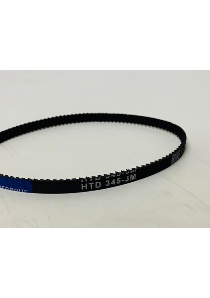 HTD3M 345 6 mm Kauçuk Zaman Kayış