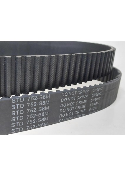 STD8M 752 30 mm Kauçuk Zaman Kayış modelleri