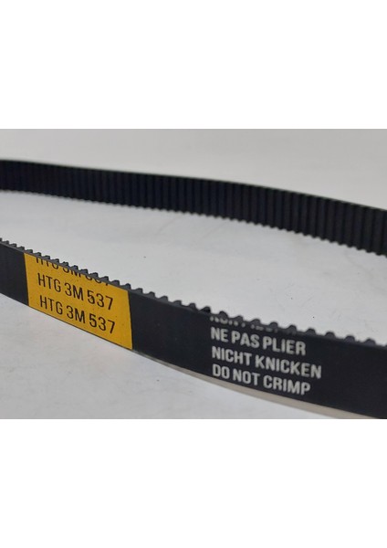 HTD3M 537 12 mm Kauçuk Zaman Kayış