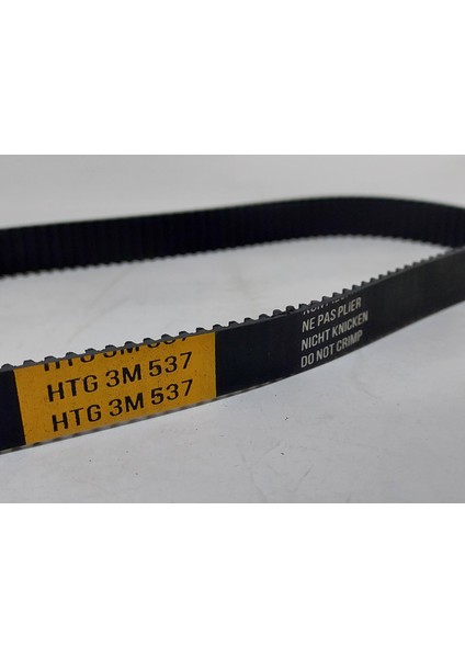 HTD3M 537 12 mm Kauçuk Zaman Kayış