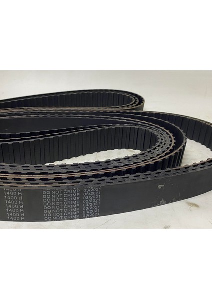 H 1400 38 mm Kauçuk Zaman Kayış