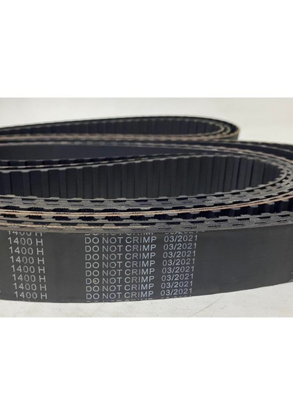 H 1400 38 mm Kauçuk Zaman Kayış