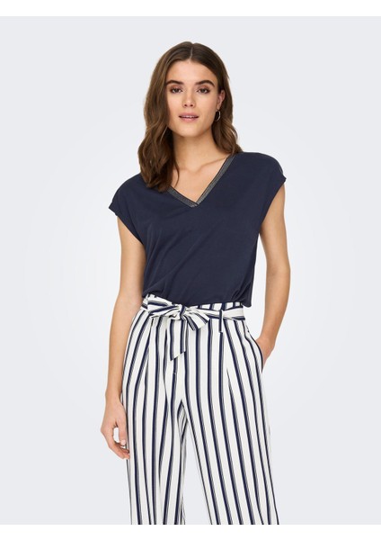 Onlfree Life S/s Modal Stitch Top Jrs Kadın T-Shirt 15285624