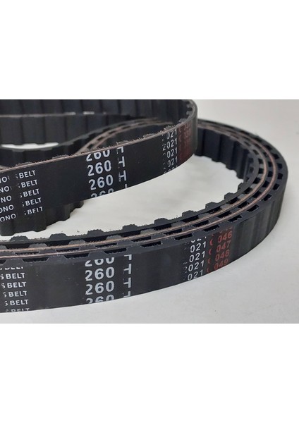 H 260 17 mm Kauçuk Zaman Kayış