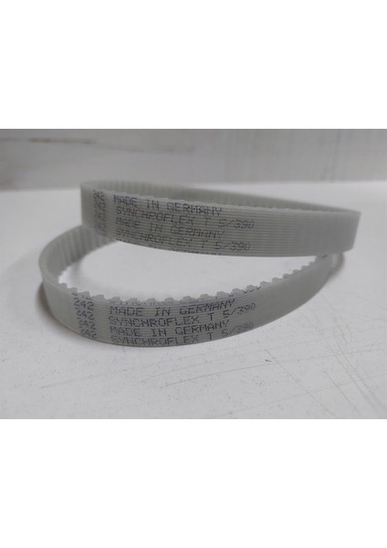 T5 390 15MM Synchroflex Poliüretan Zaman Kayış