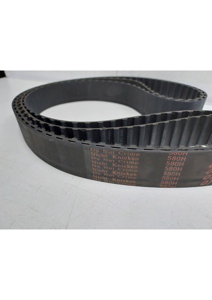 H 580 38 mm Kauçuk Zaman Kayış