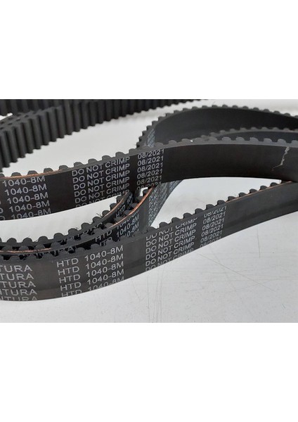 HTD8M 1040 25 mm Kauçuk Zaman Kayış