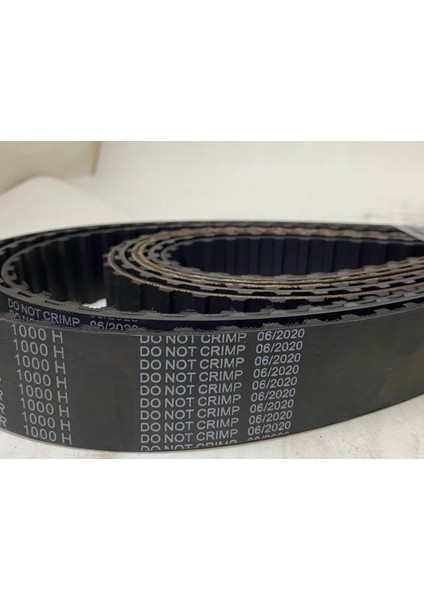 H 1000 38 mm Kauçuk Zaman Kayış