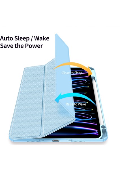 Toby'nin iPad Pro 11 2024 Için Pu Tablet Kılıfı (Yurt Dışından) modelleri