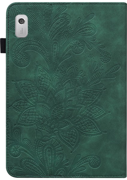 Lenovo Sekmesi Için Dantel Çiçek Pu Kılıfı M8 4. Nesil (Yurt Dışından) indirimleri