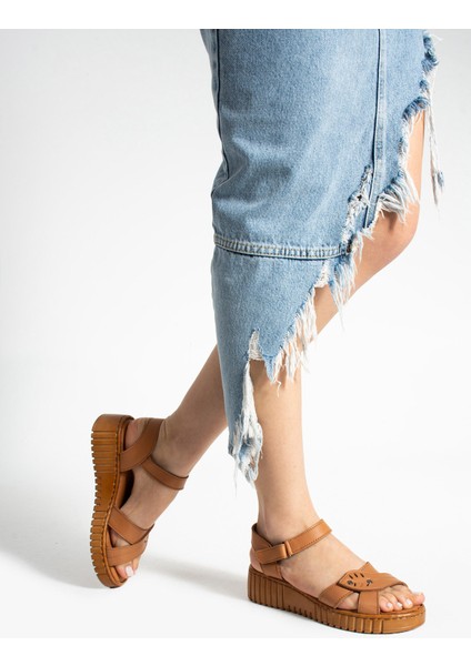 Pierre Cardin Judith Kadın Taba Sandalet fırsatları