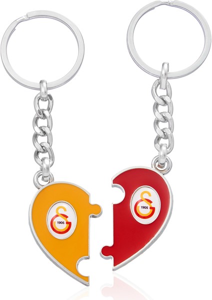 Çift Puzzle Lisanslı Metal Anahtarlık fiyatları