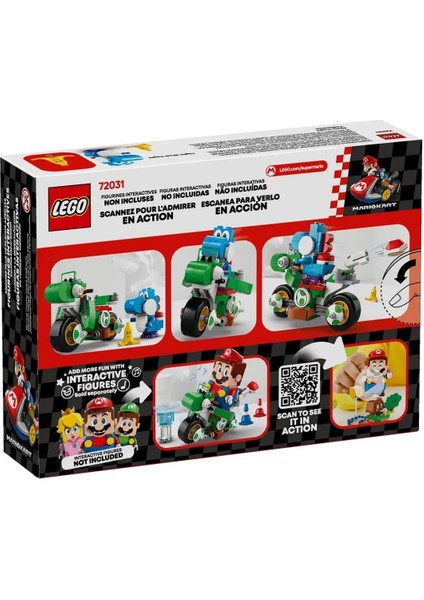 72031 LEGO Super Mario Mario Kart – Yoshi Bike 133 Parça +7 Yaş indirimleri