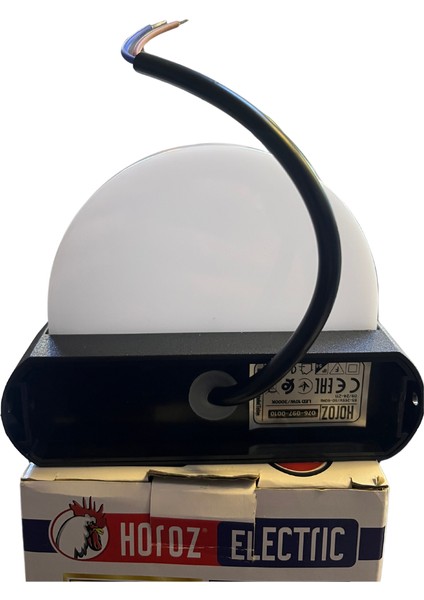 076-097-0010 Forza-10 10W 3000K Siyah LED Bahçe Armatürü modelleri