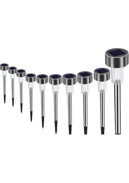 Metal Gövdeli Solar Bahçe Lambası 10'lu fırsatları