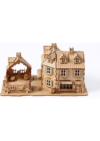 Yeni 3D Üç Boyutlu Puzzle Yaratıcı Montaj Ahşap Oyuncaklar Eğitici Montaj Oyuncaklar (Yurt Dışından)