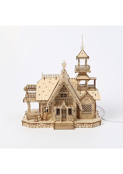 Yeni 3D Üç Boyutlu Puzzle Yaratıcı Montaj Ahşap Oyuncaklar Eğitici Montaj Oyuncaklar (Yurt Dışından)