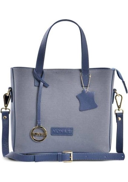 Günlük Deri Kanvas Çanta