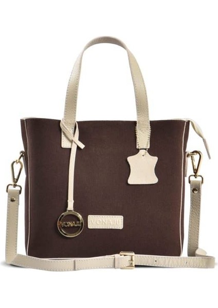 Günlük Deri Kanvas Çanta