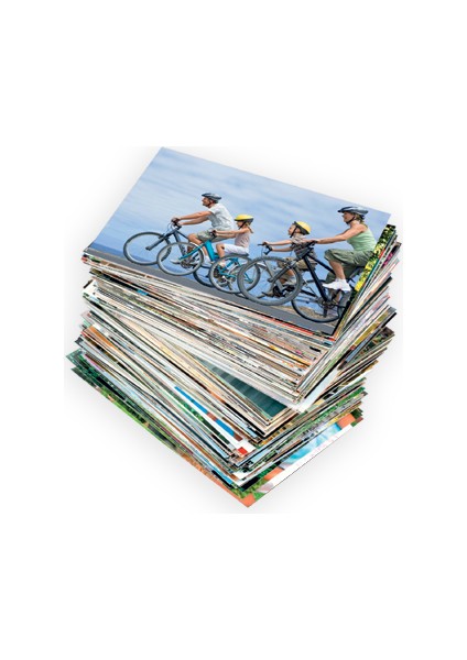 Yapışkanlı Sticker Fotoğraf Kağıdı Parlak A4 50 Yaprak 200 gr (Güncel Ürün Mavi Kapak)