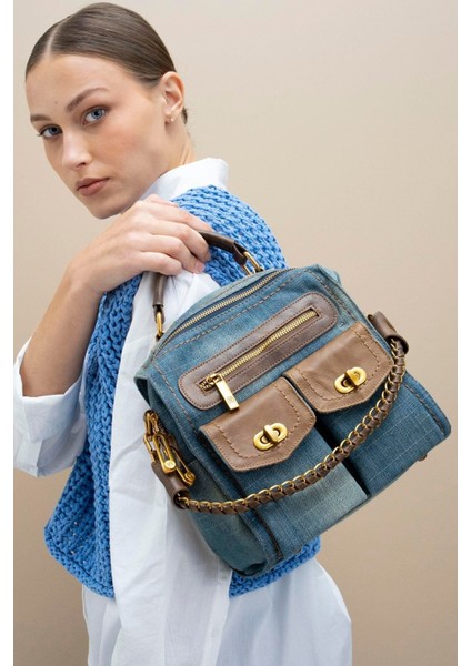 Lacivert El Çantası, Şık ve Kullanışlı Tasarım, Günlük Tarz İçin Mükemmel Seçim