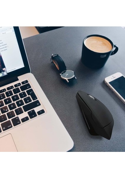 Kablosuz Optik Ergonomik Dikey Mouse 1600 Dpı Dizüstü, Masaüstü, Yoğun Kullanım fiyatları