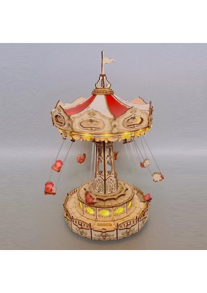 Yeni 3D Üç Boyutlu Puzzle Yaratıcı Montaj Ahşap Oyuncaklar Eğitici Montaj Oyuncaklar (Yurt Dışından)