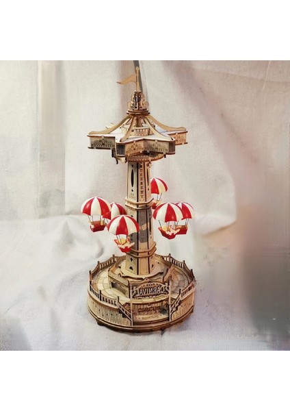 Yeni 3D Üç Boyutlu Puzzle Yaratıcı Montaj Ahşap Oyuncaklar Eğitici Montaj Oyuncaklar (Yurt Dışından)