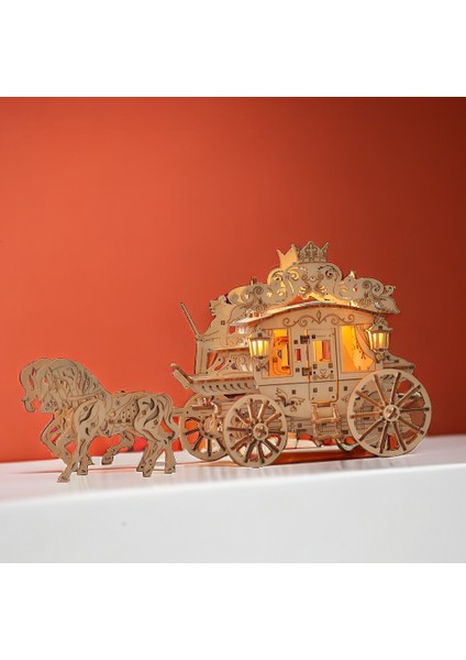 Yeni 3D Üç Boyutlu Puzzle Yaratıcı Montaj Ahşap Oyuncaklar Eğitici Montaj Oyuncaklar (Yurt Dışından)