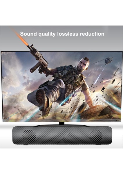 Sada V-108 Kablolu Hoparlör Geliştirilmiş B USB Güçlü Tak Çalıştır (Yurt Dışından)