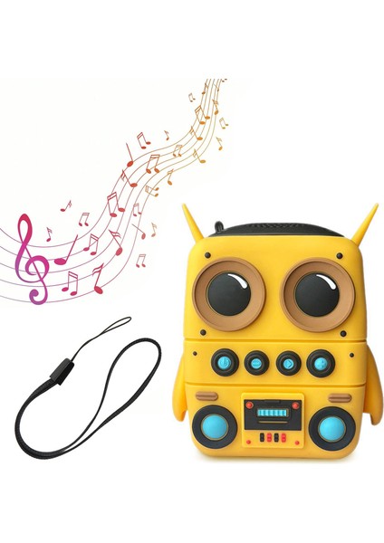 Su Geçirmez Taşınabilir Bluetooth Hoparlör 8 Saat Çalma Mikrofonlu Açık Hava (Yurt Dışından)